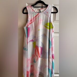 Colorful Sleeveless Dress